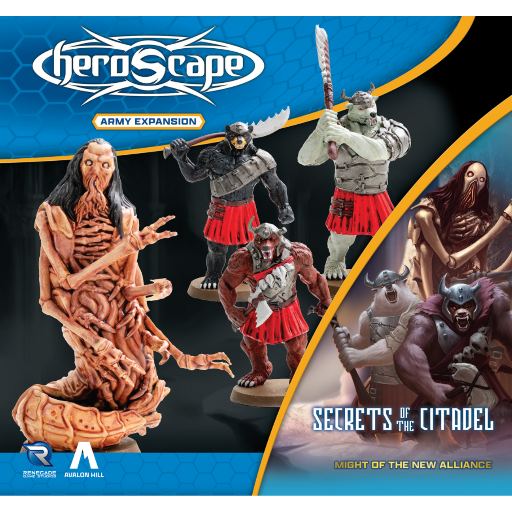 Renegade Game Studios Heroscape: Secrets of the Citadel: Might of the New Alliance