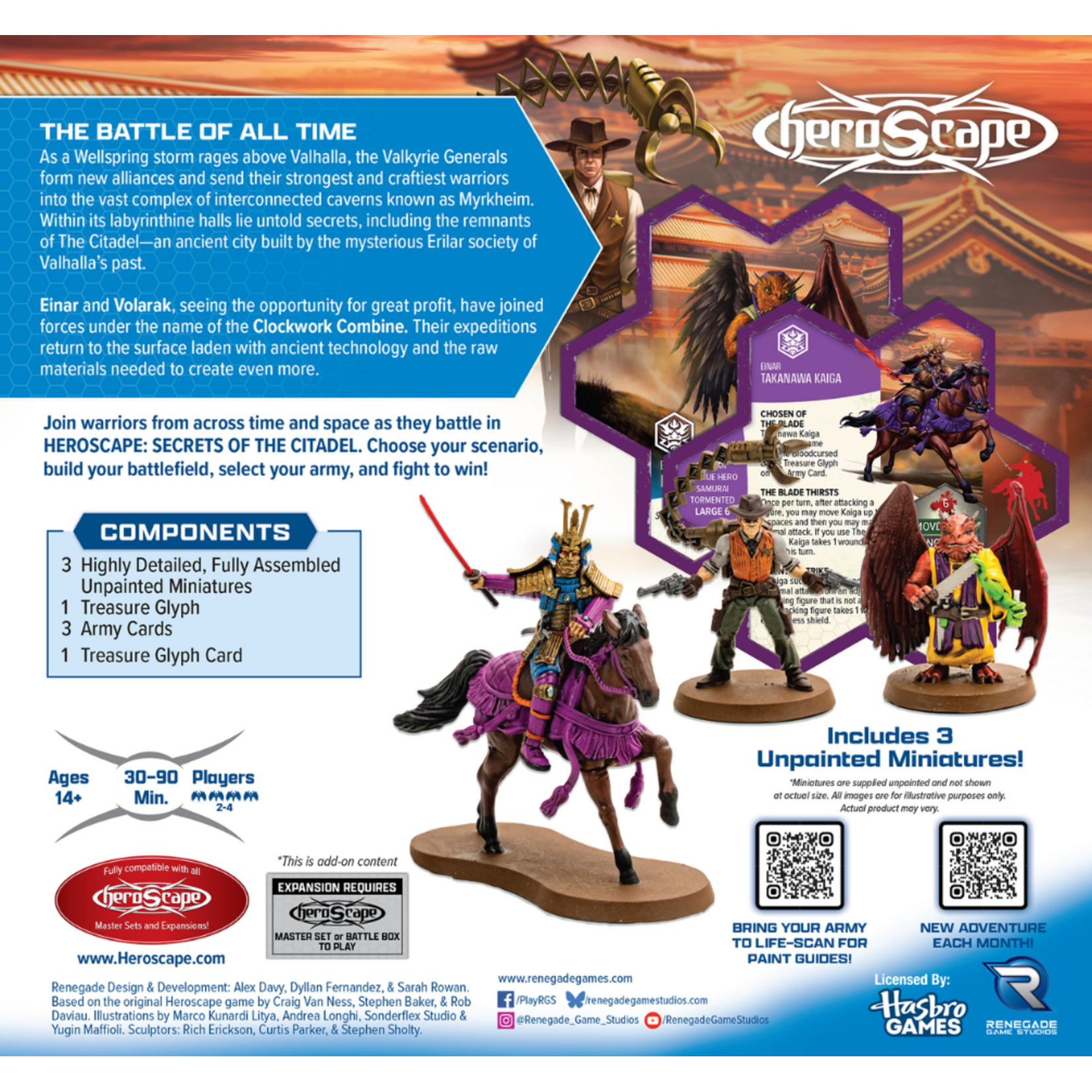 Renegade Game Studios Heroscape: Secrets of the Citadel: Crooked Crew of the Clockwork Combine
