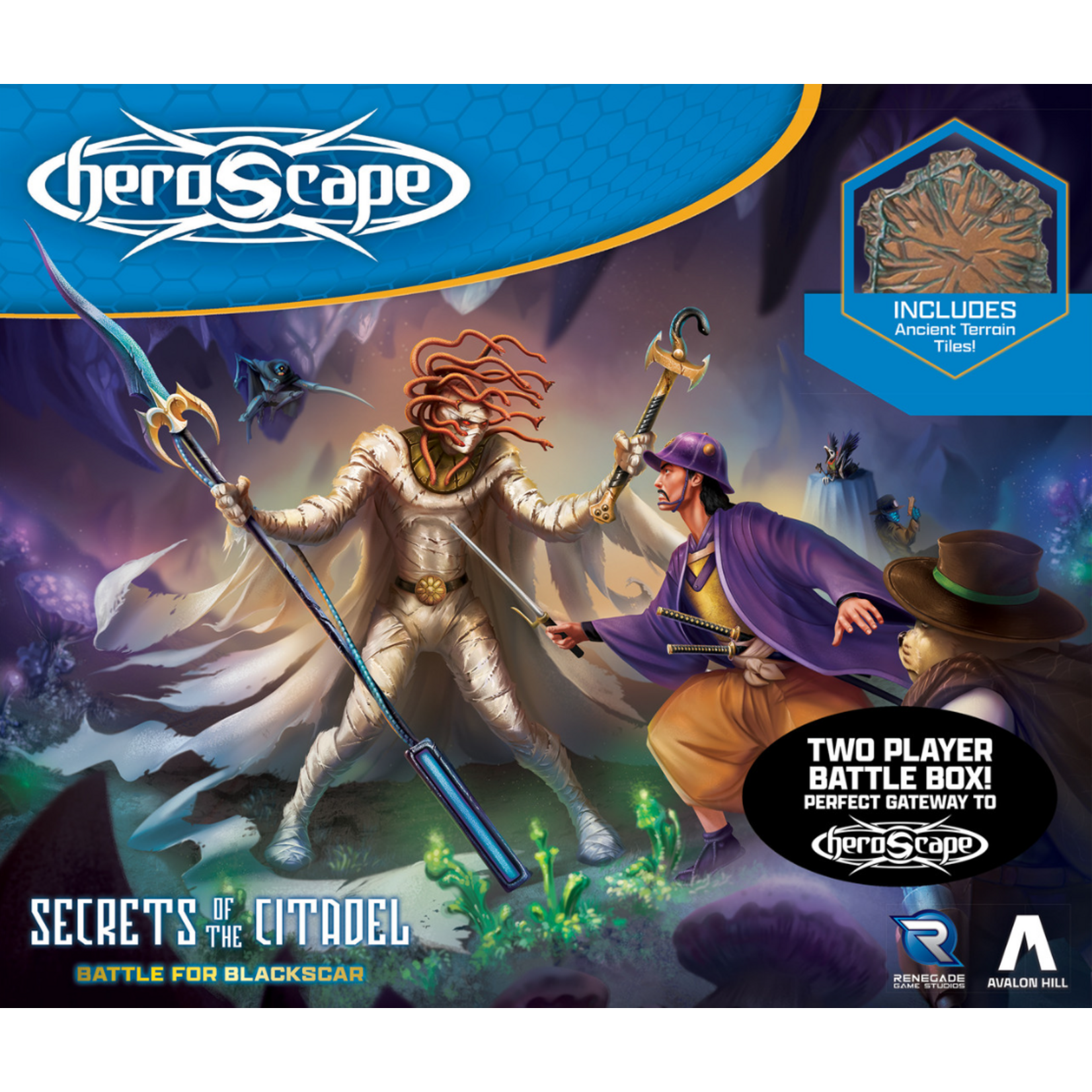 Renegade Game Studios Heroscape: Secrets of the Citadel: Battle for Blackscar