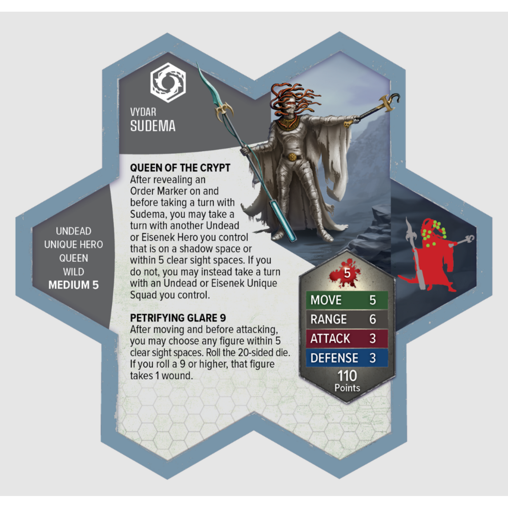 Renegade Game Studios Heroscape: Secrets of the Citadel: Battle for Blackscar