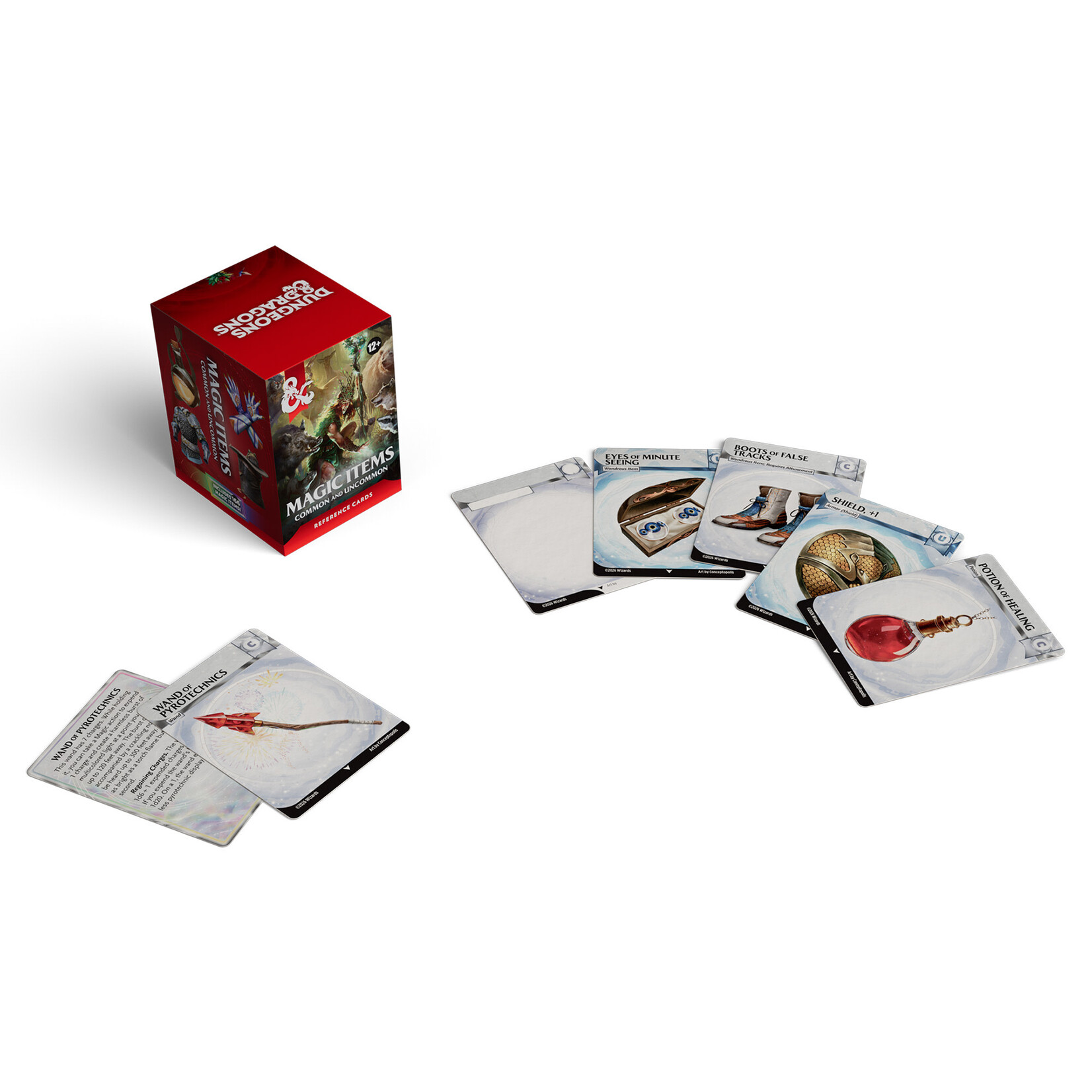 Wizards of the Coast D&D: Reference Cards: Magic Items: Common and Uncommon