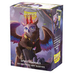 Arcane Tinmen Dragon Shield: 100 Brushed Art Sleeves: Spirit Animals: The Dragowlis