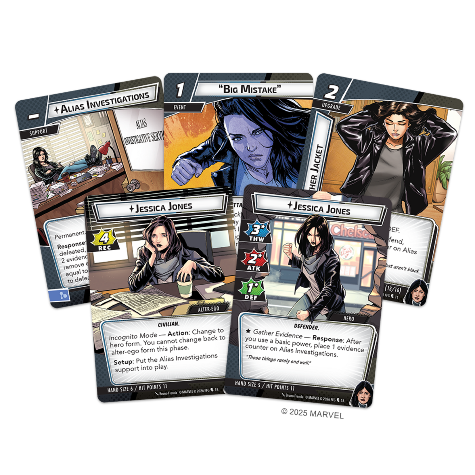 Fantasy Flight Games Marvel Champions: Jessica Jones Hero Pack