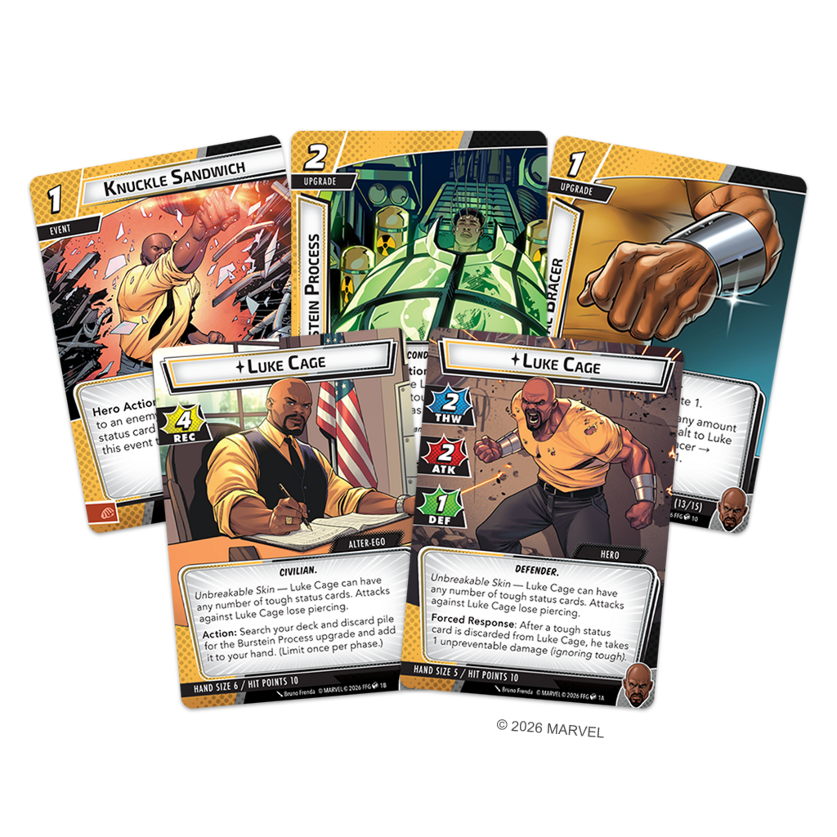 Fantasy Flight Games Marvel Champions: Luke Cage Hero Pack