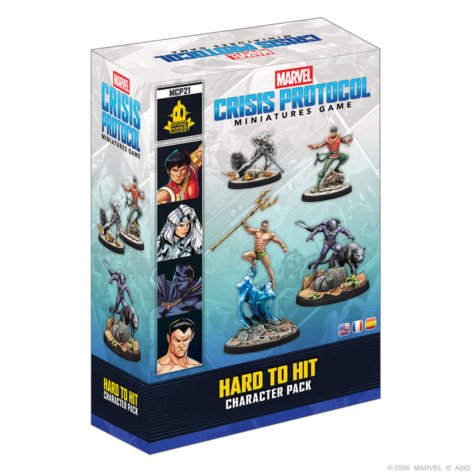 Atomic Mass Games Marvel: Crisis Protocol: Hard to Hit Character Pack
