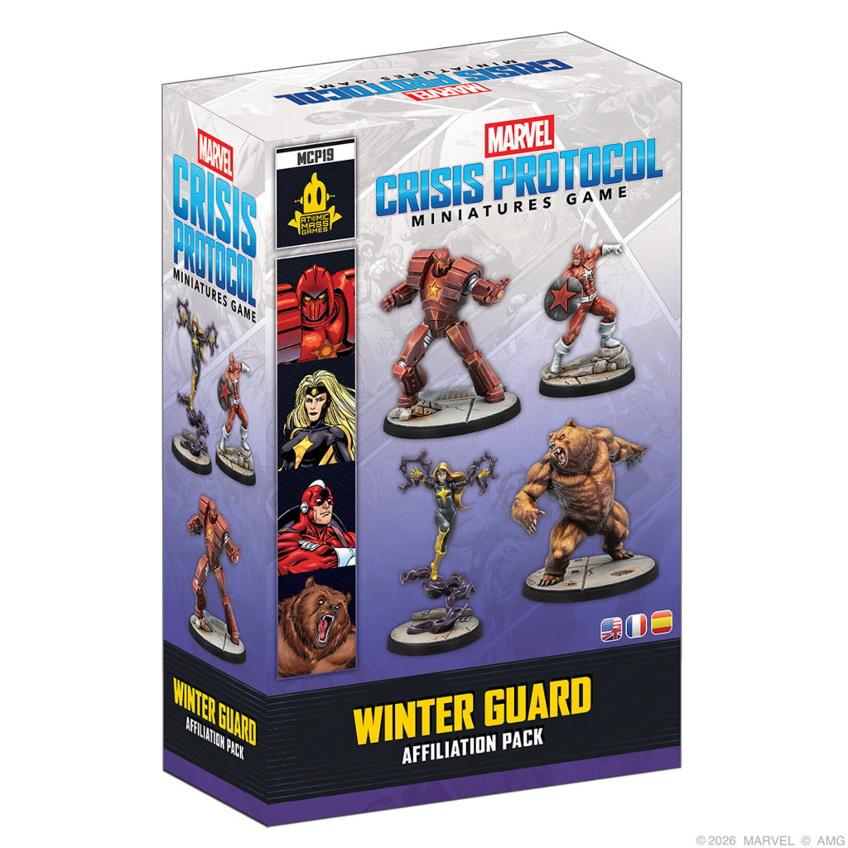 Atomic Mass Games Marvel: Crisis Protocol: Winter Guard Affiliation Pack
