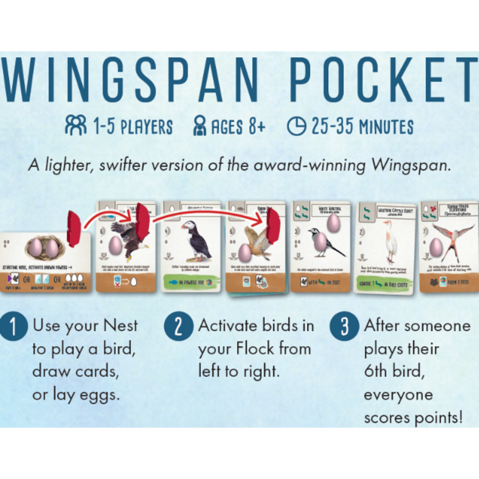 Stonemaier Games Wingspan Pocket
