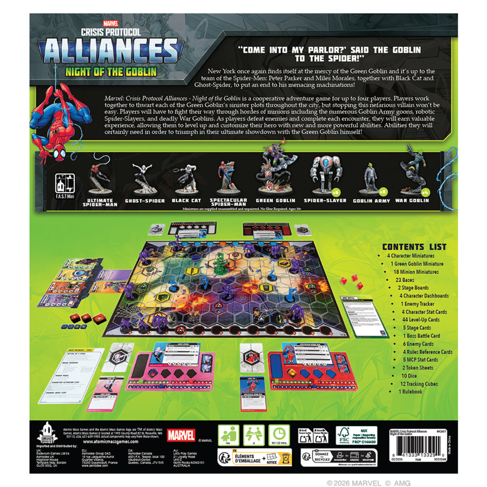 Atomic Mass Games Marvel: Crisis Protocol: Alliances: Night of the Goblin