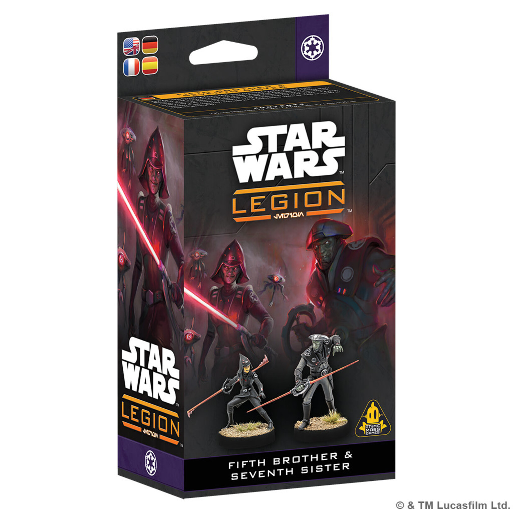 Atomic Mass Games PRERELEASE Star Wars: Legion: Fifth Brother & Seventh Sister