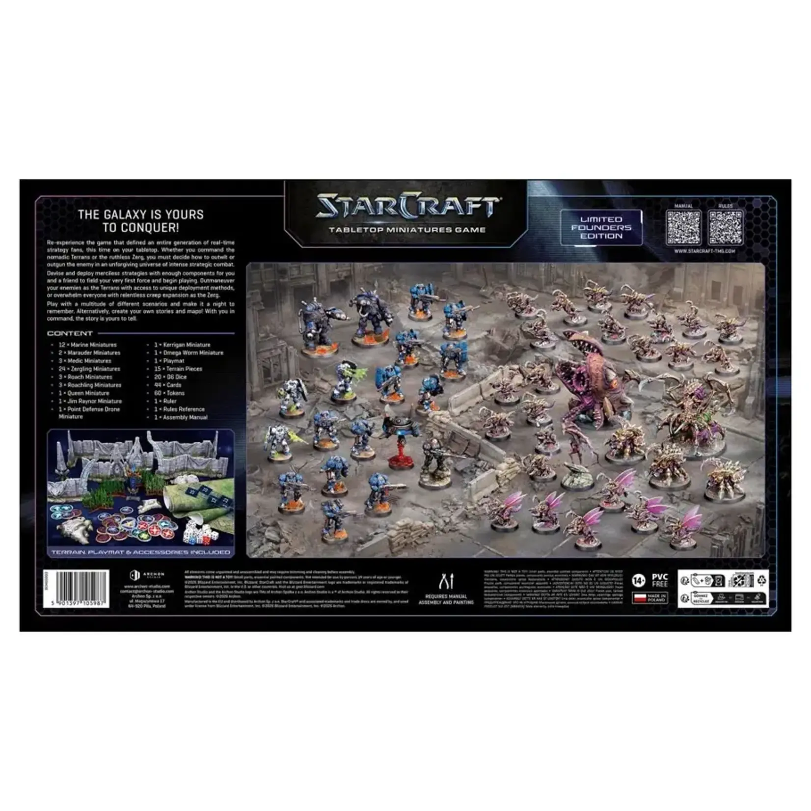 Archon Studios StarCraft: Two Player Starter Set: Founders Edition