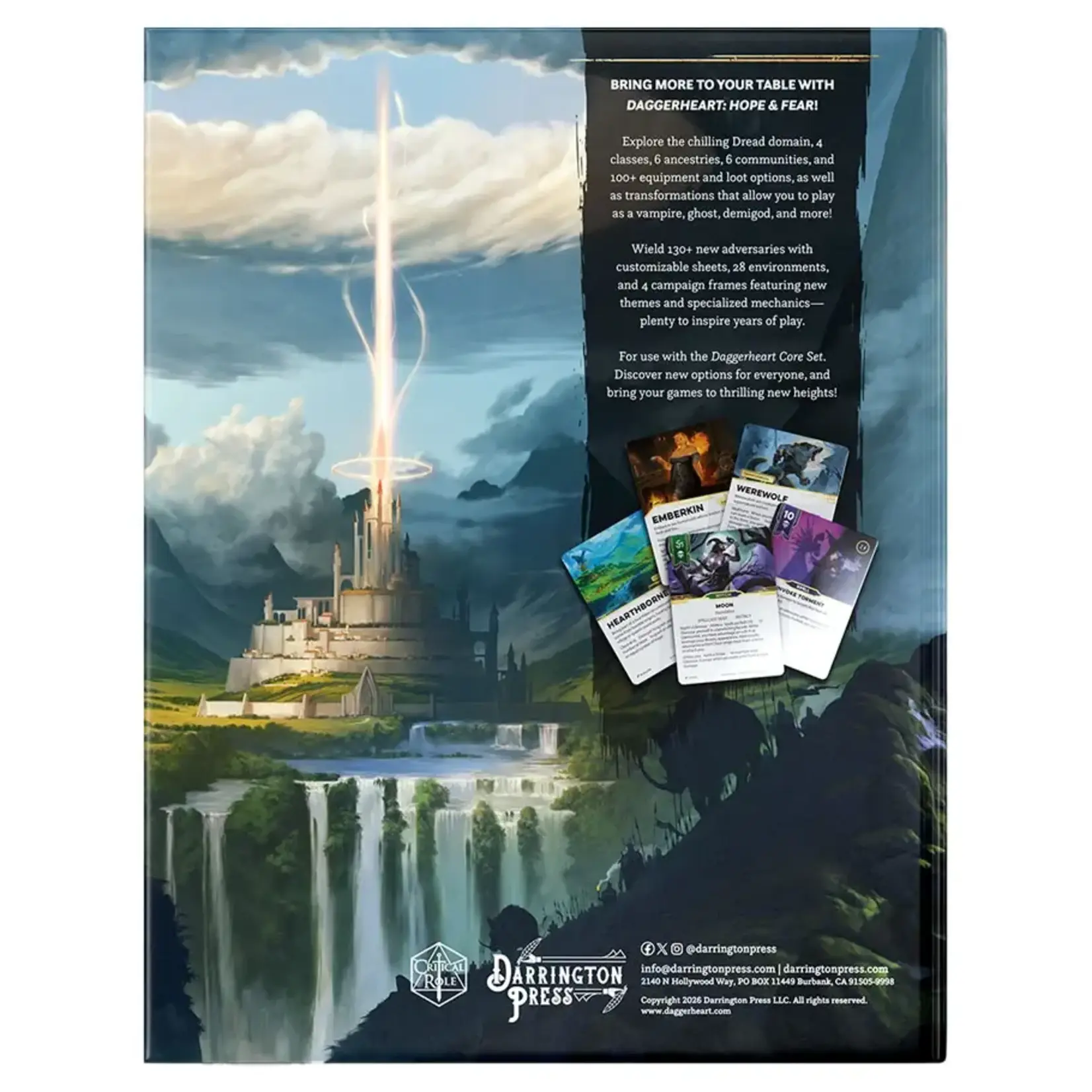 Darrington Press Daggerheart: Hope and Fear Expansion Set