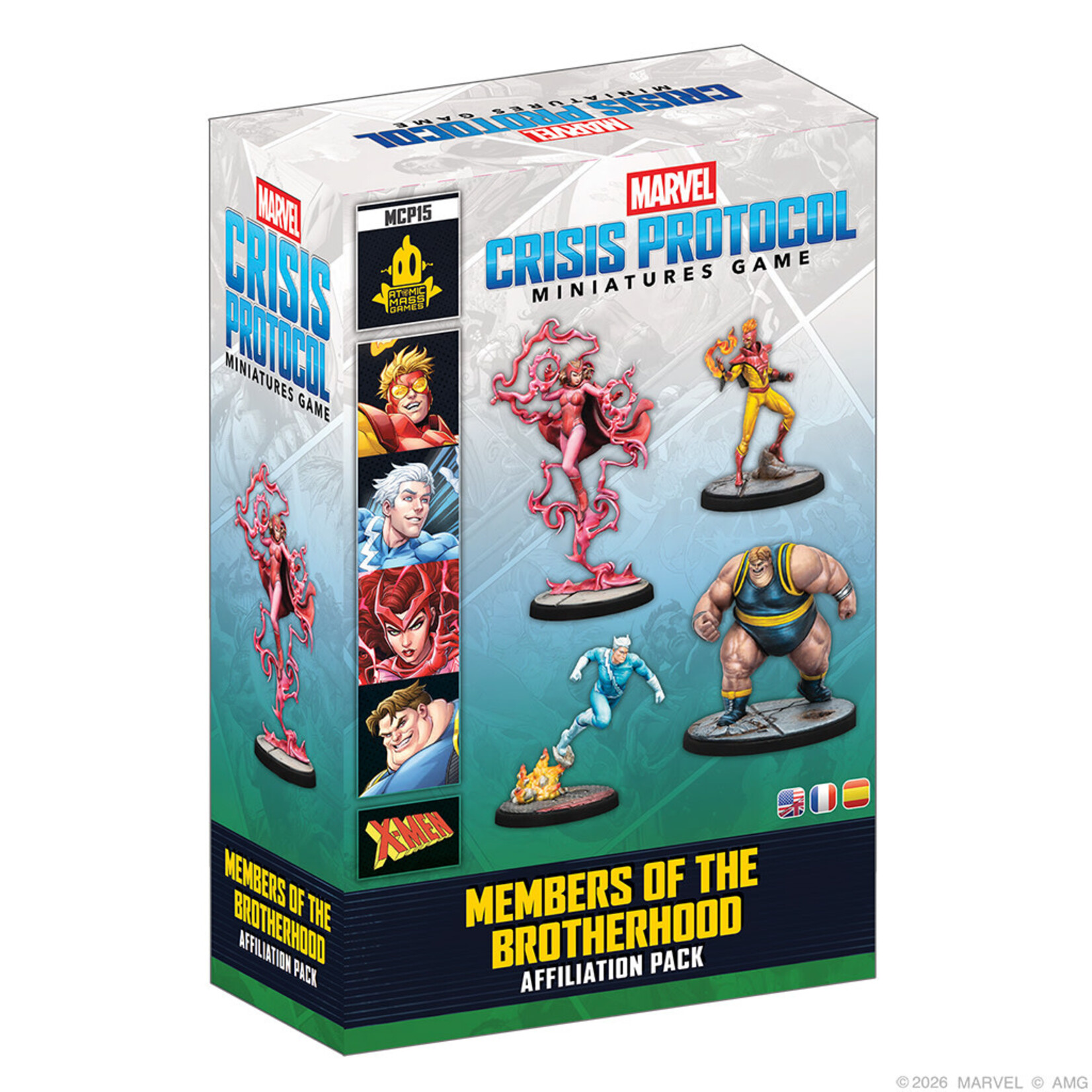Atomic Mass Games PRERELEASE Marvel: Crisis Protocol: Members of the Brotherhood Affiliation Pack