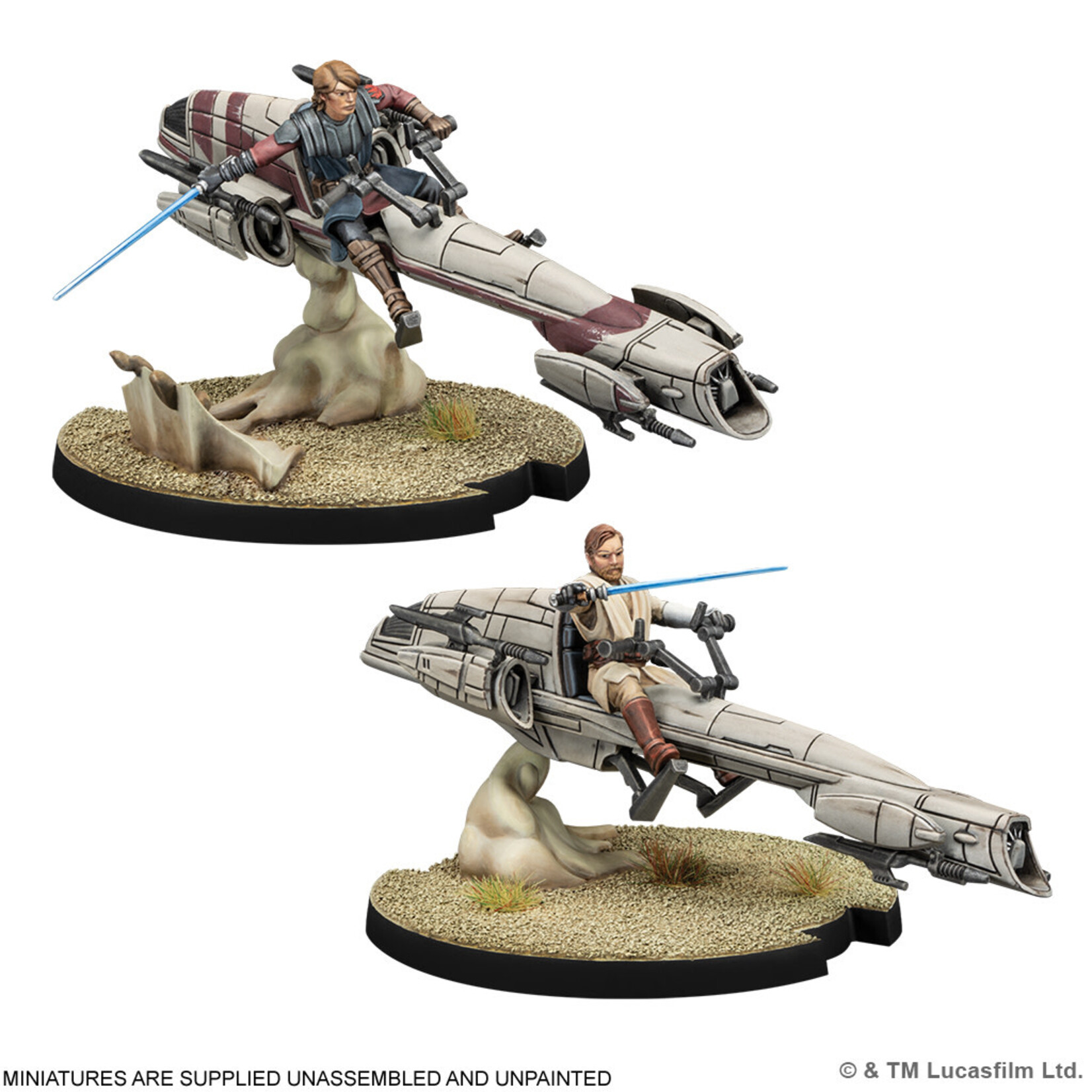 Atomic Mass Games PRERELEASE Star Wars: Legion: Jedi BARC Speeder