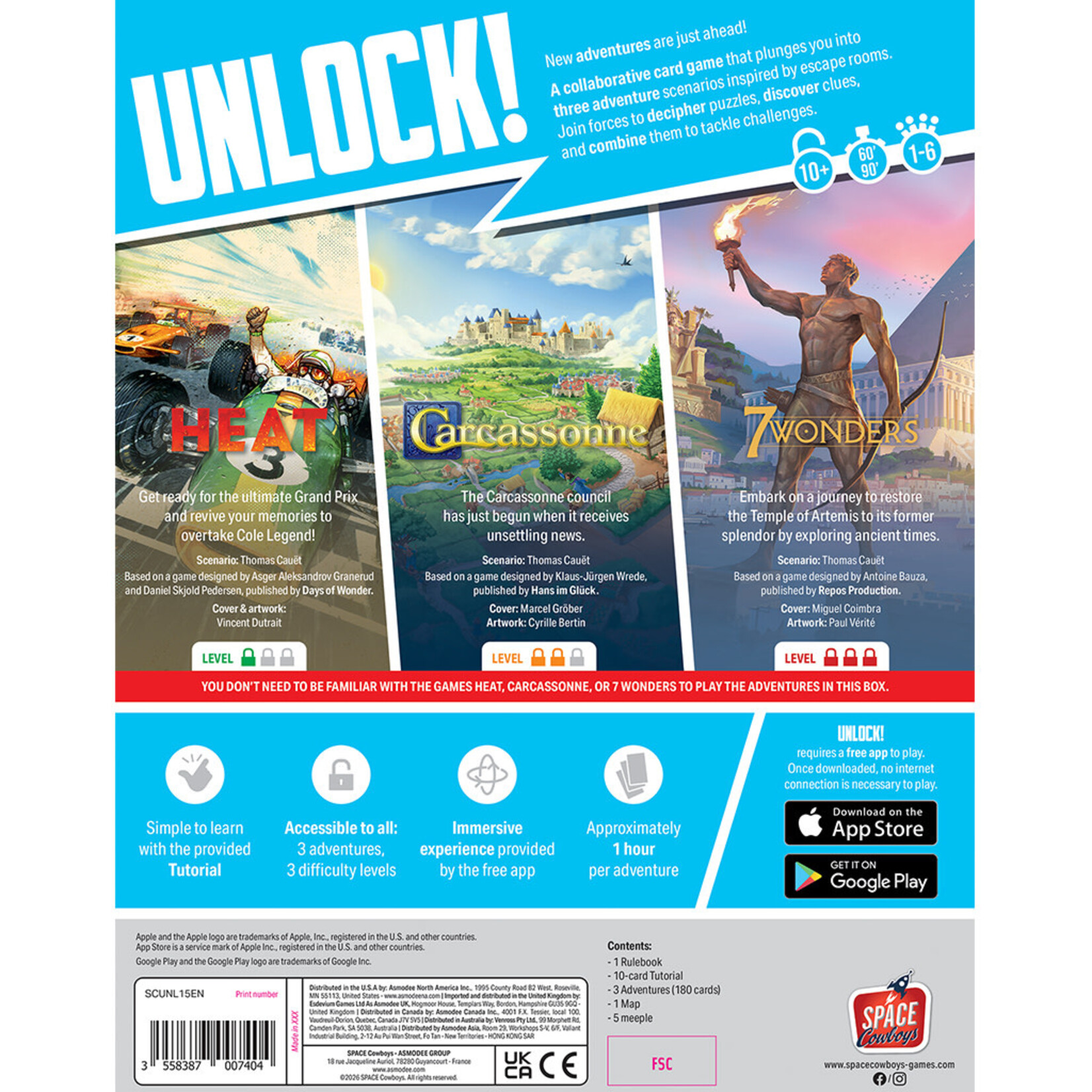 Space Cowboys PRERELEASE Unlock!: New Game Adventures