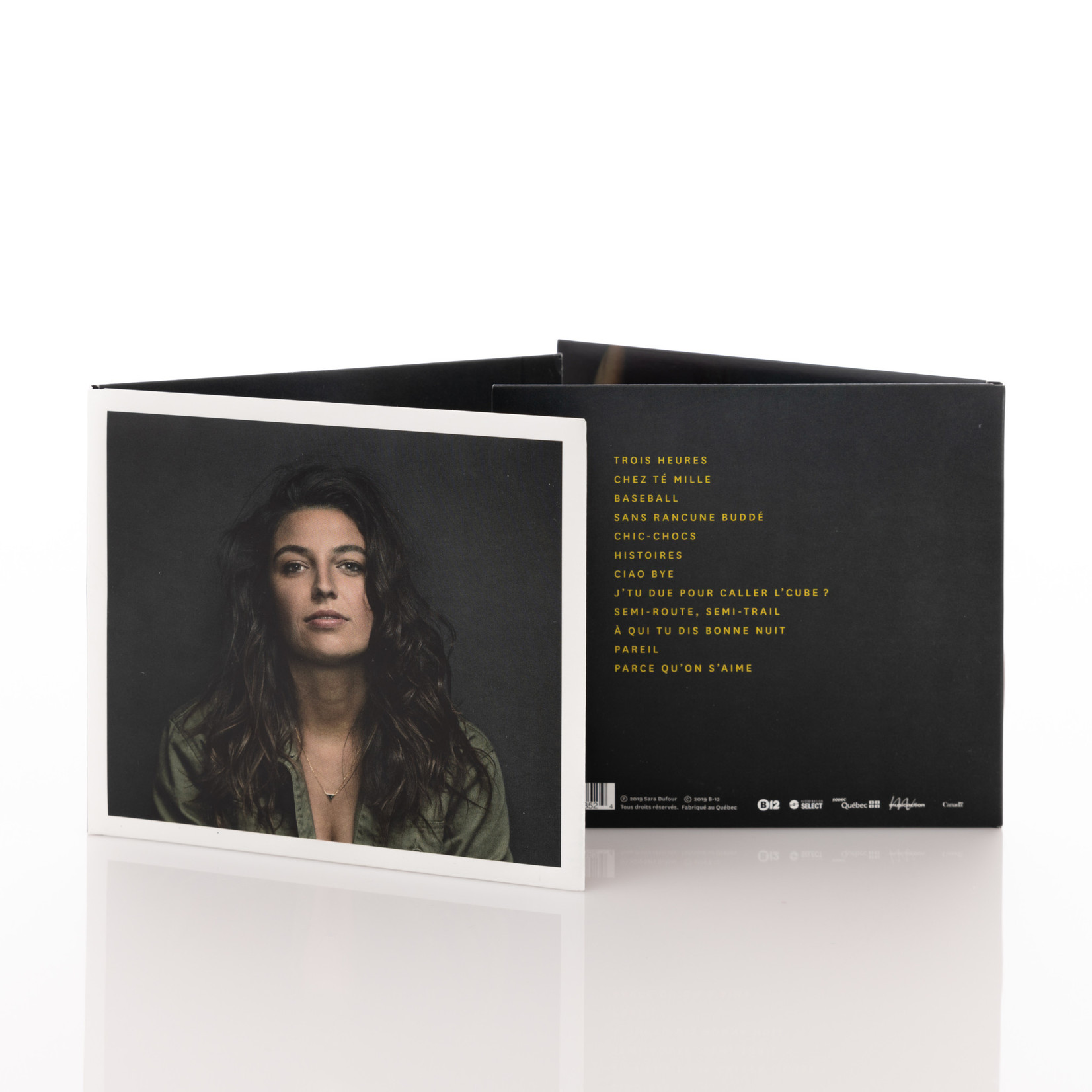 Album CD (Disque Compact) 'Sara Dufour'