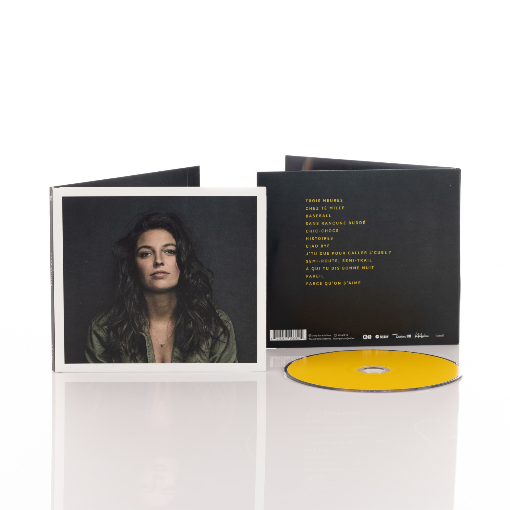 CD Album (Compact Disk) 'Sara Dufour'