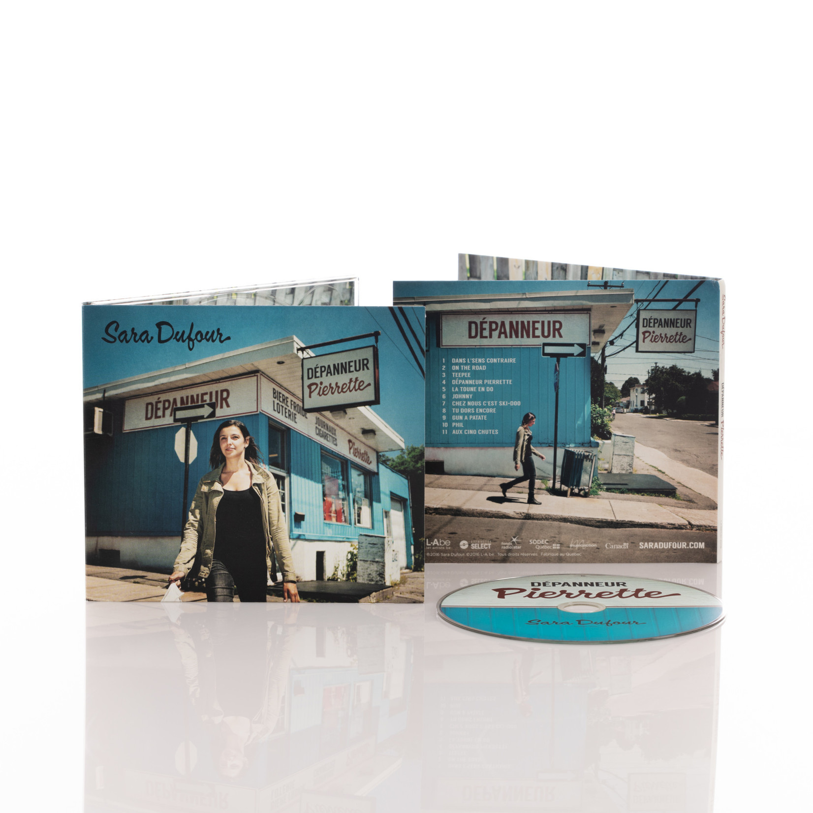 CD Album (Compact Disk) 'Dépanneur Pierrette'