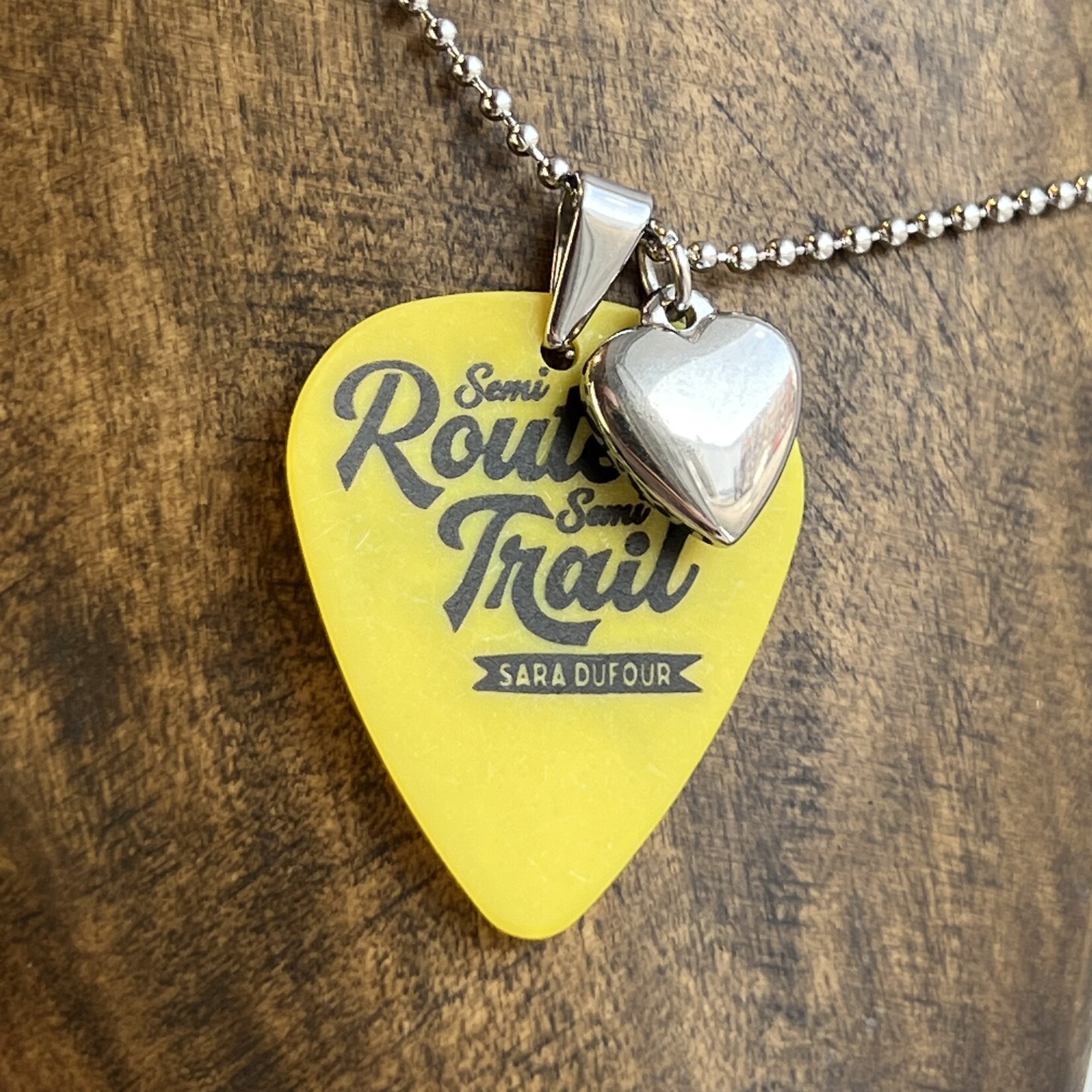 Necklace - Le petit coeur de ma mère (stainless steel)