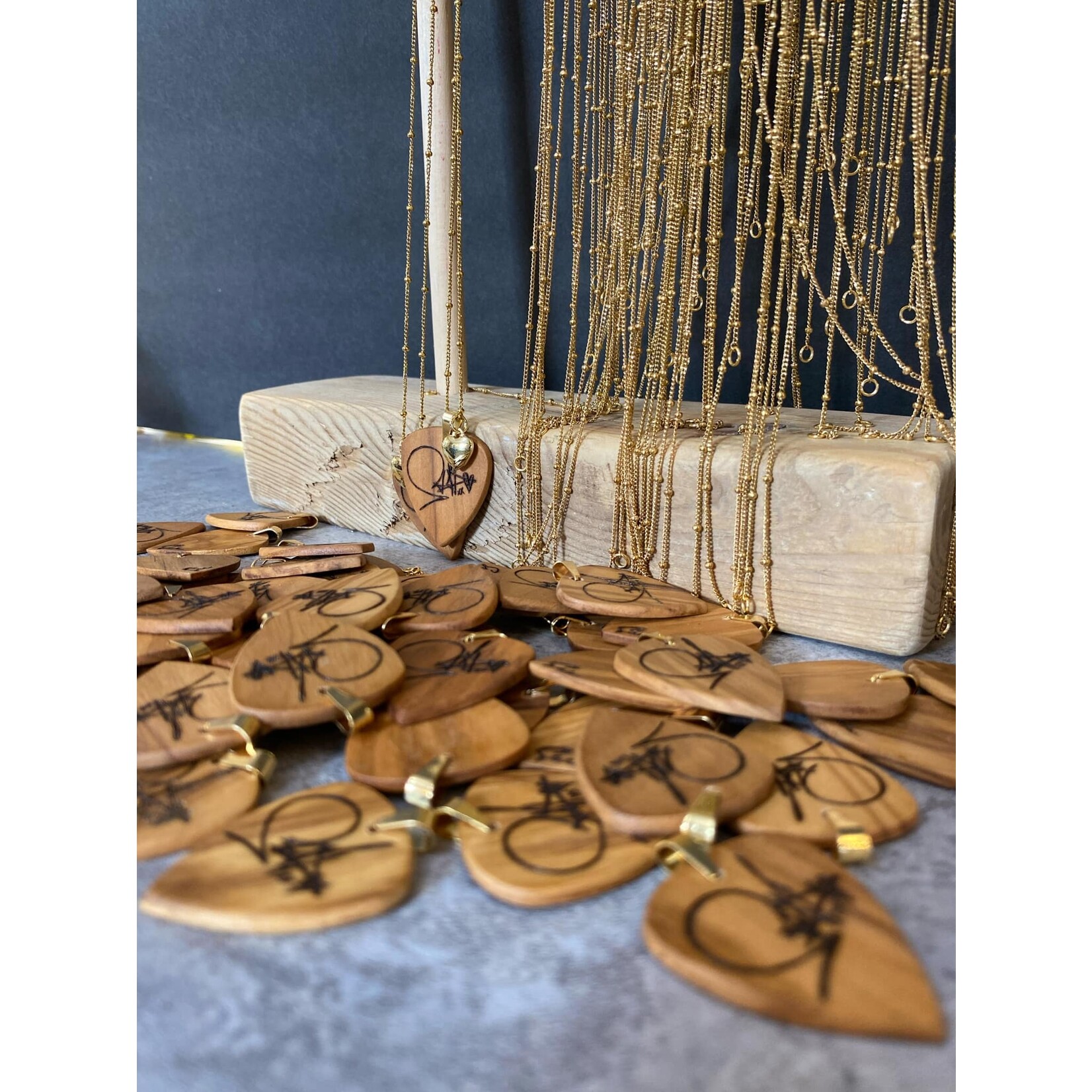 Collier 'Le petit coeur de ma mère' (inox)