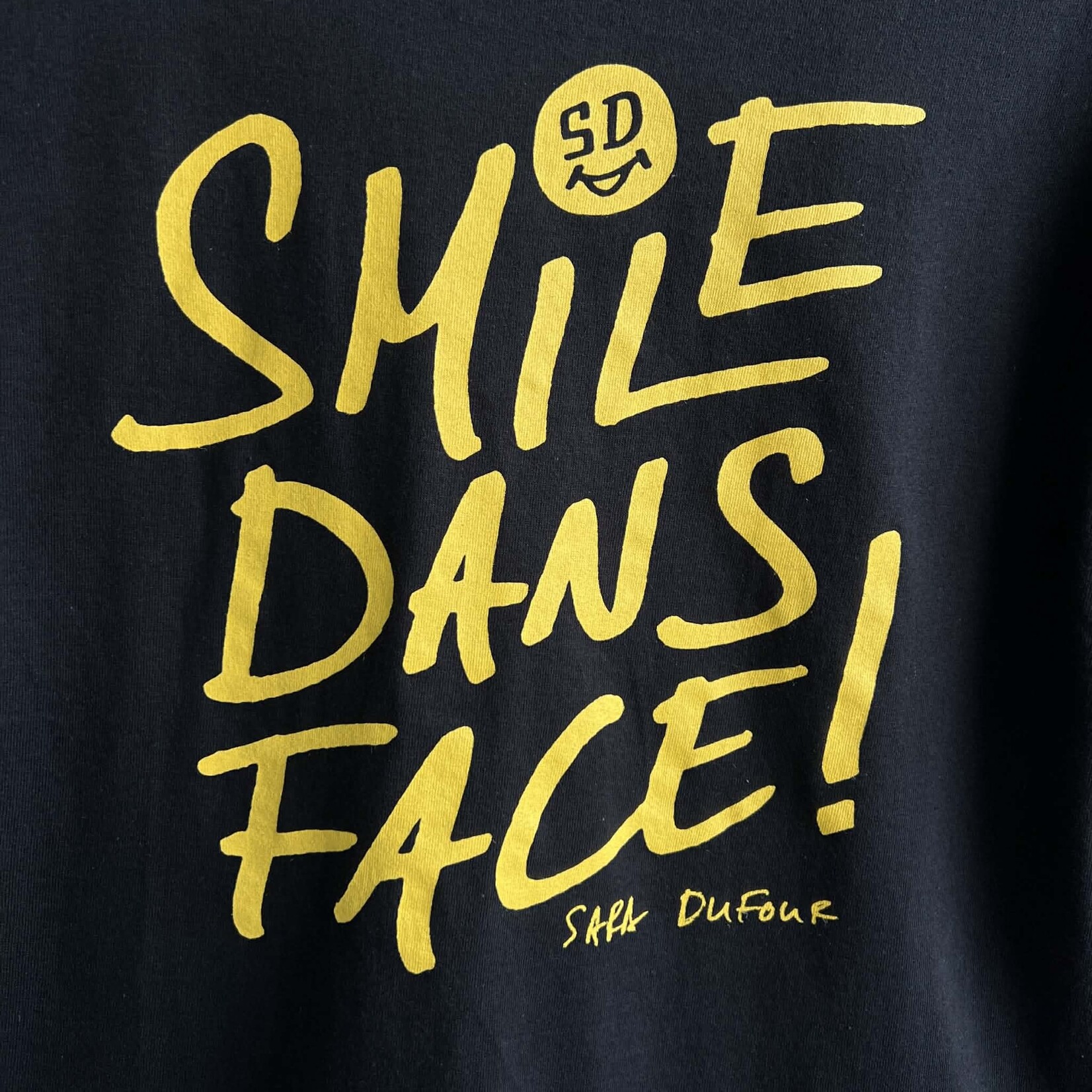T-Shirts Smile dans face HOMME