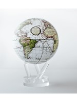 Mova Globes Mova Globe Antique Terrestrial White * 4.5"