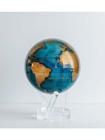 Mova Globes Mova Globe 6" Gold Terrestial/Dark Blue Ocean