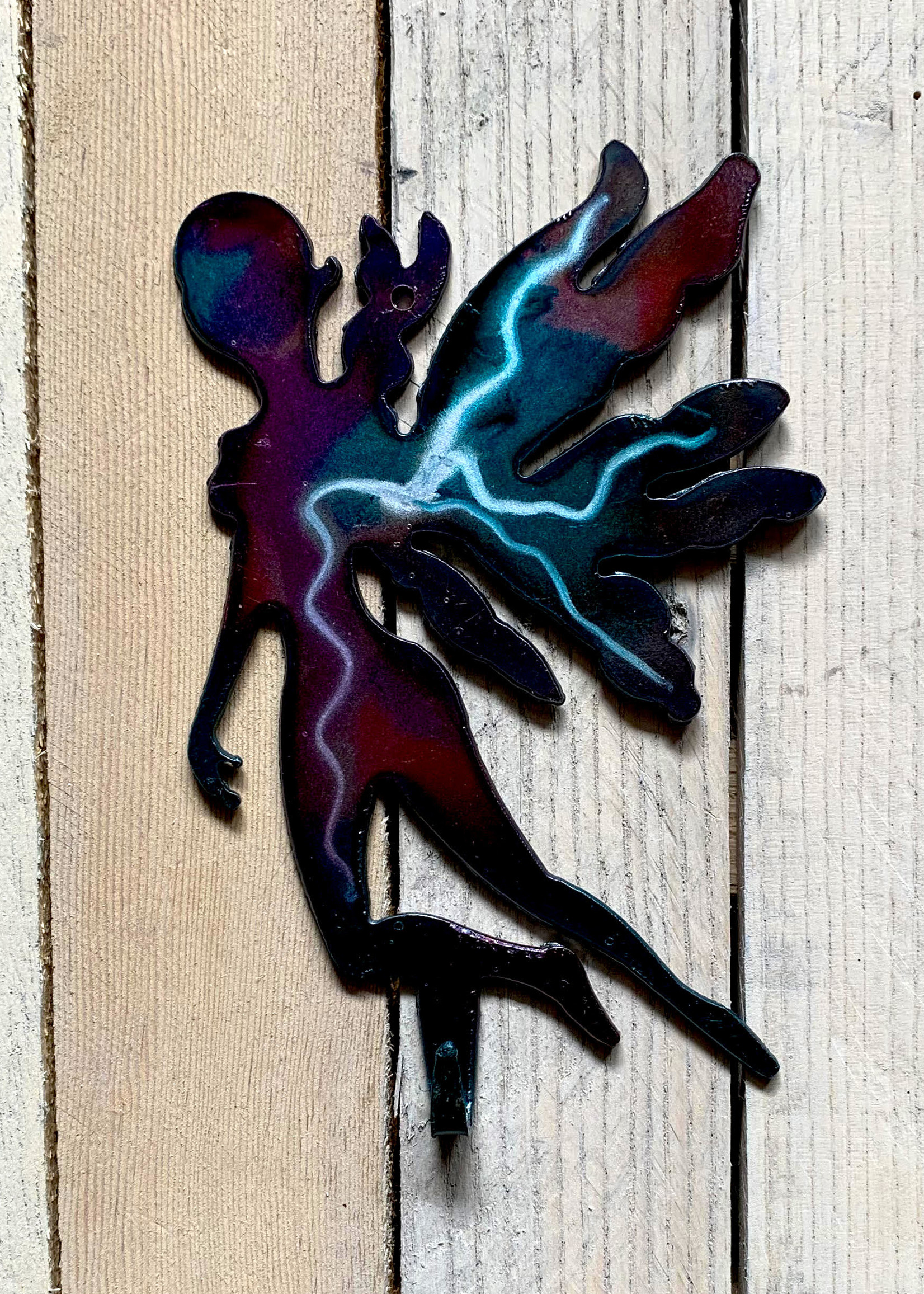 Hand Painted Fairy Wall Hook