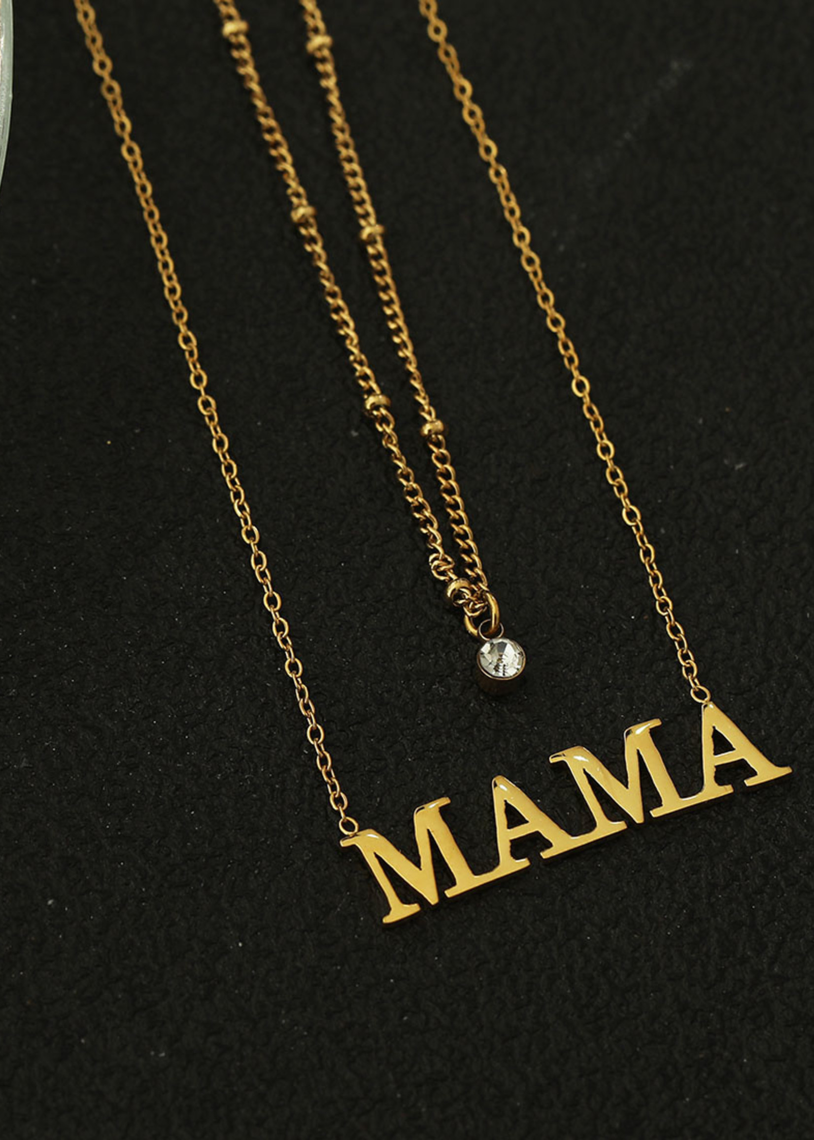 Hackney Nine/Dye Cast Mere Necklace * Gold