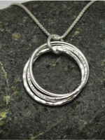 Elements Gallery Family & Friendship Silver Rings Necklaces  * 4 Rings