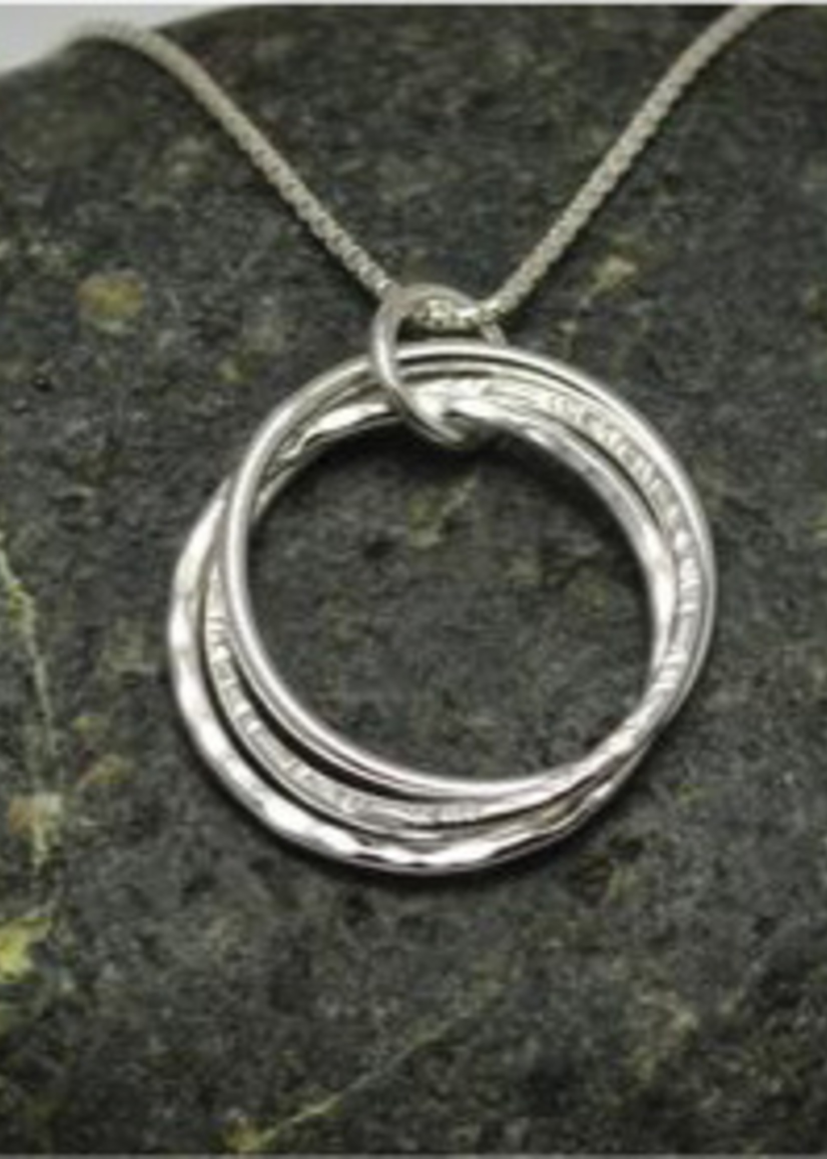 Elements Gallery Family & Friendship Silver Rings Necklaces  * 4 Rings