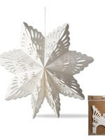 Tag 18" Alpine Paper Snowflake