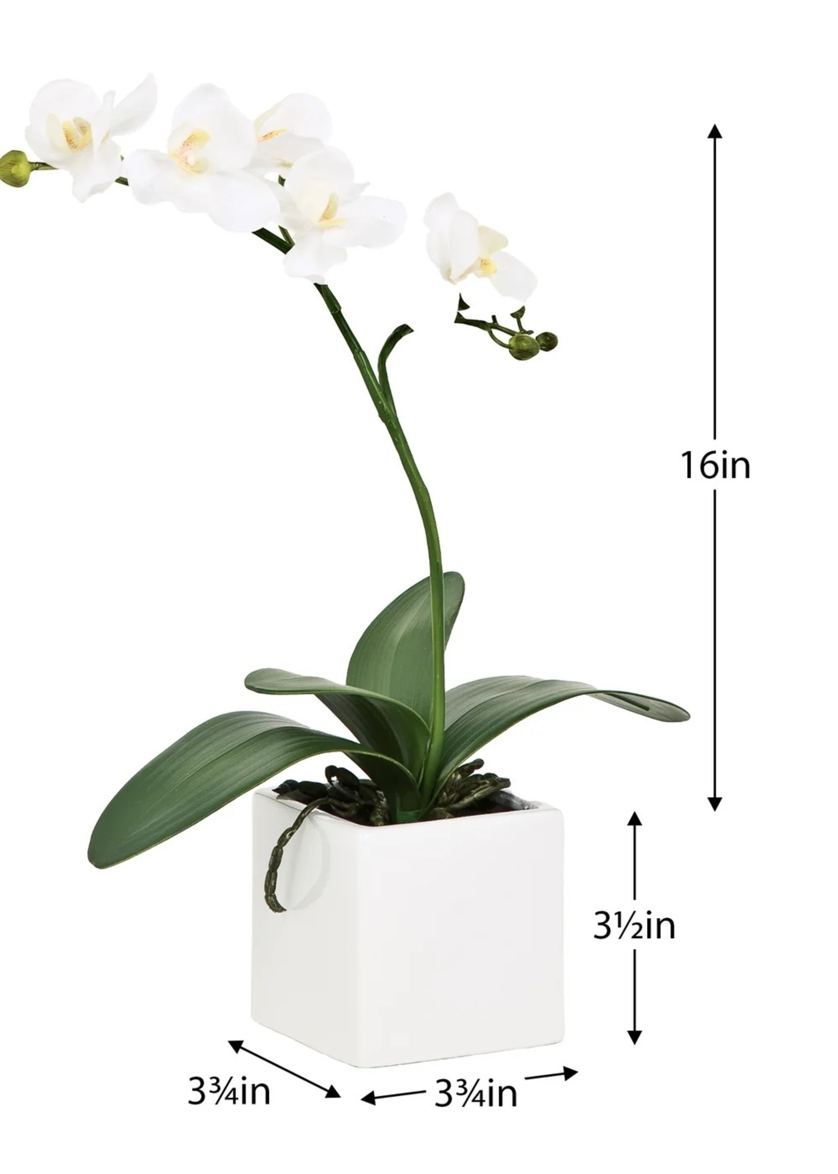 16" Faux Orchid