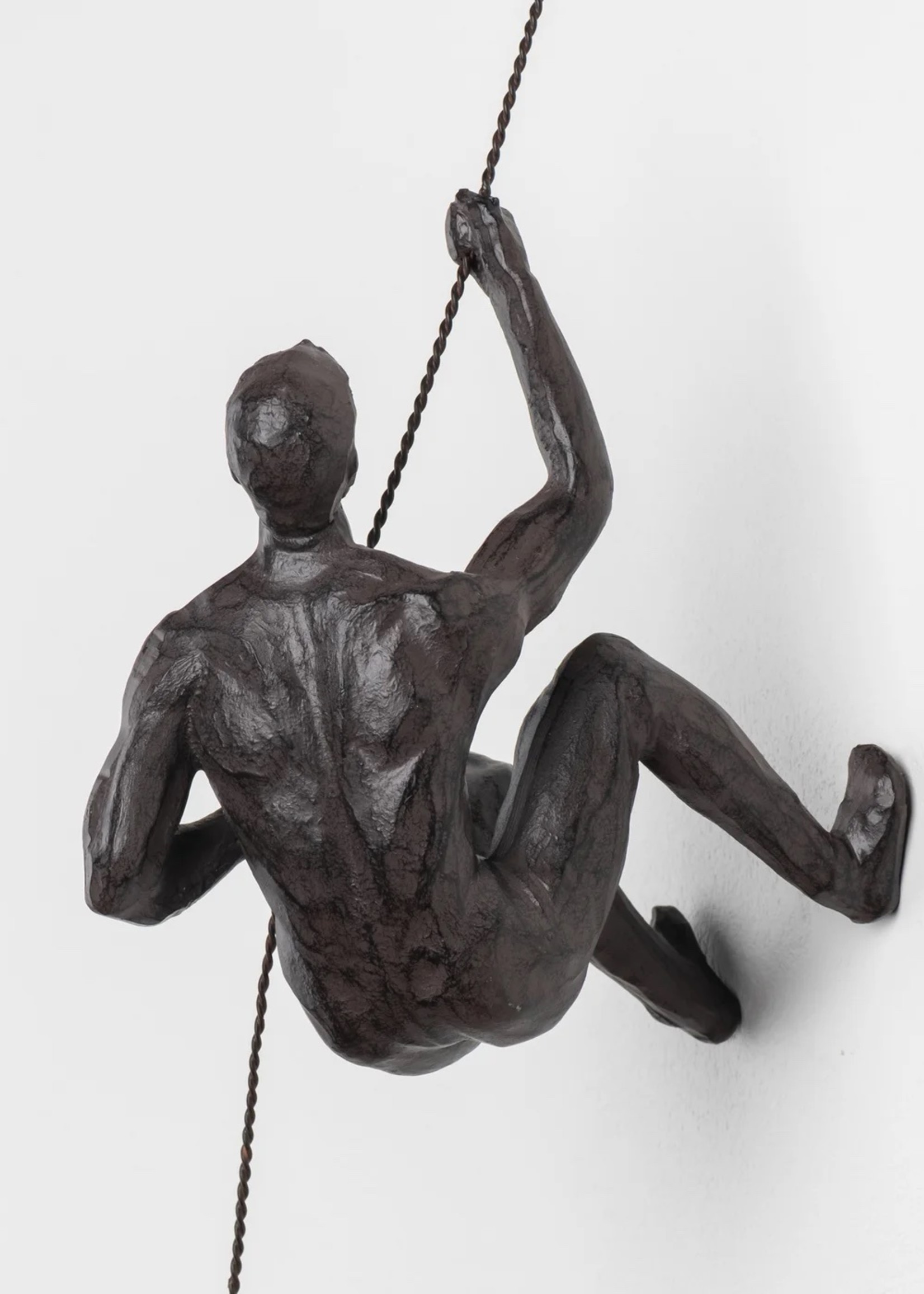Torre & Tagus Climbing Men * Set of 2 * Antique Bronze