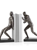 Torre & Tagus Resin Athletic Men Bookends - Set of 2