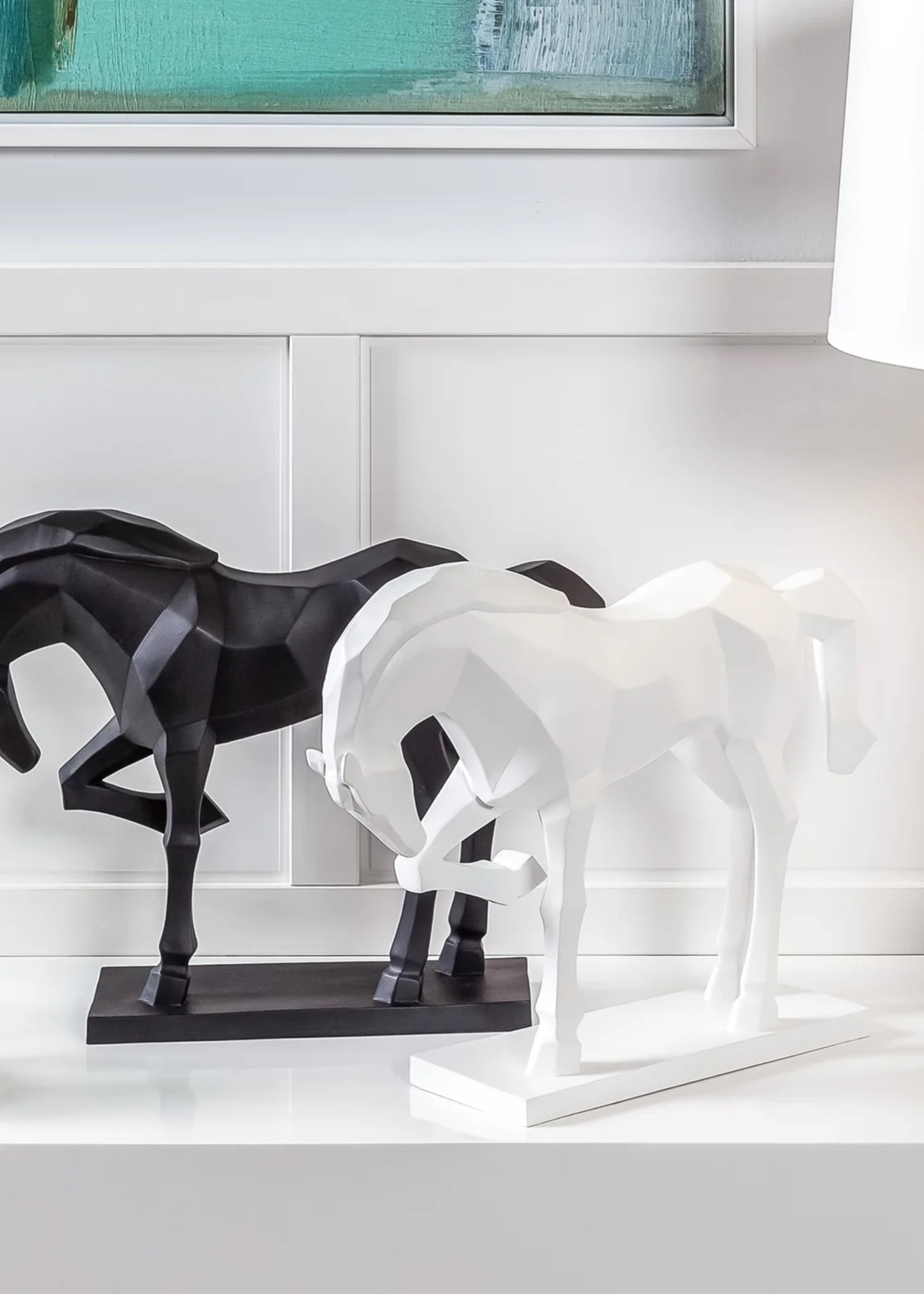 Torre & Tagus Carved Prancing Horse