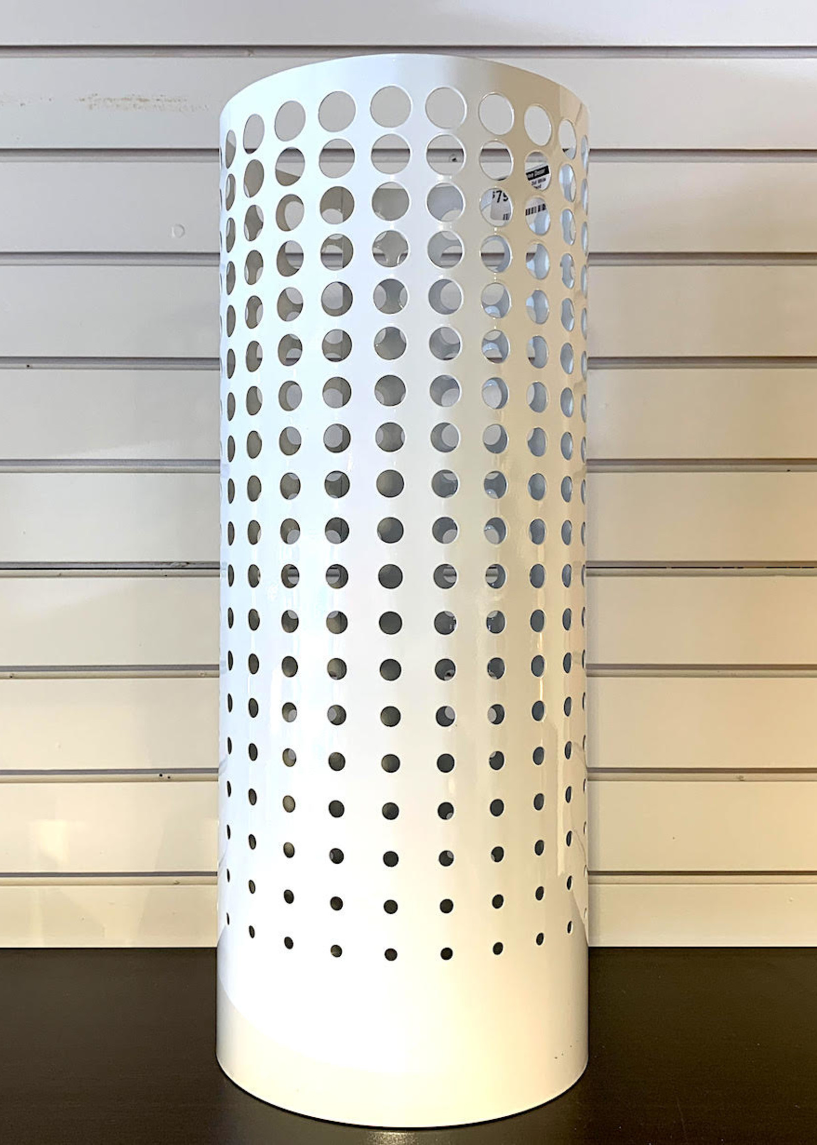 Floating Dot White Umbrella Stand