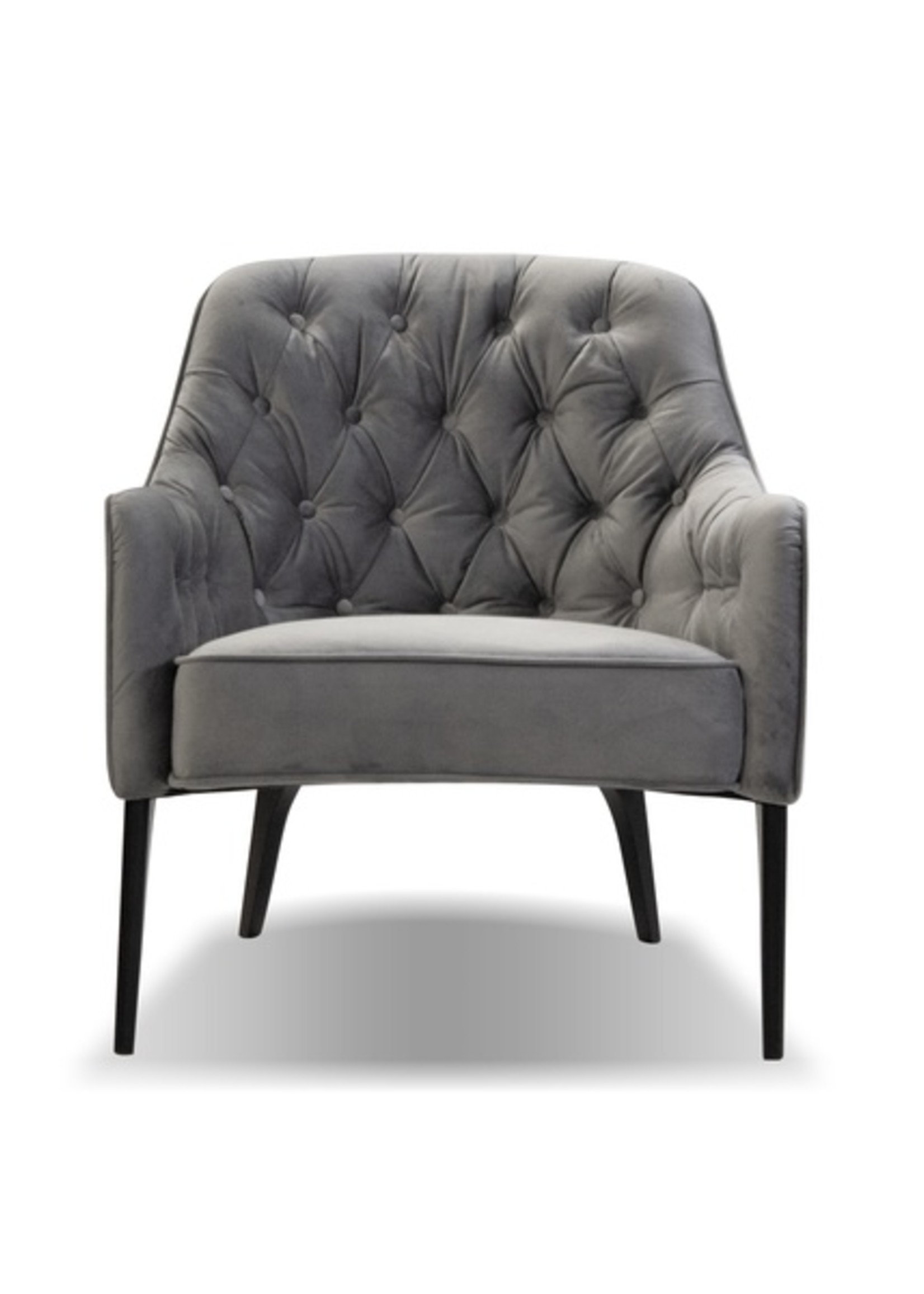 Mobital Ellington Velvet Armchair * Pewter