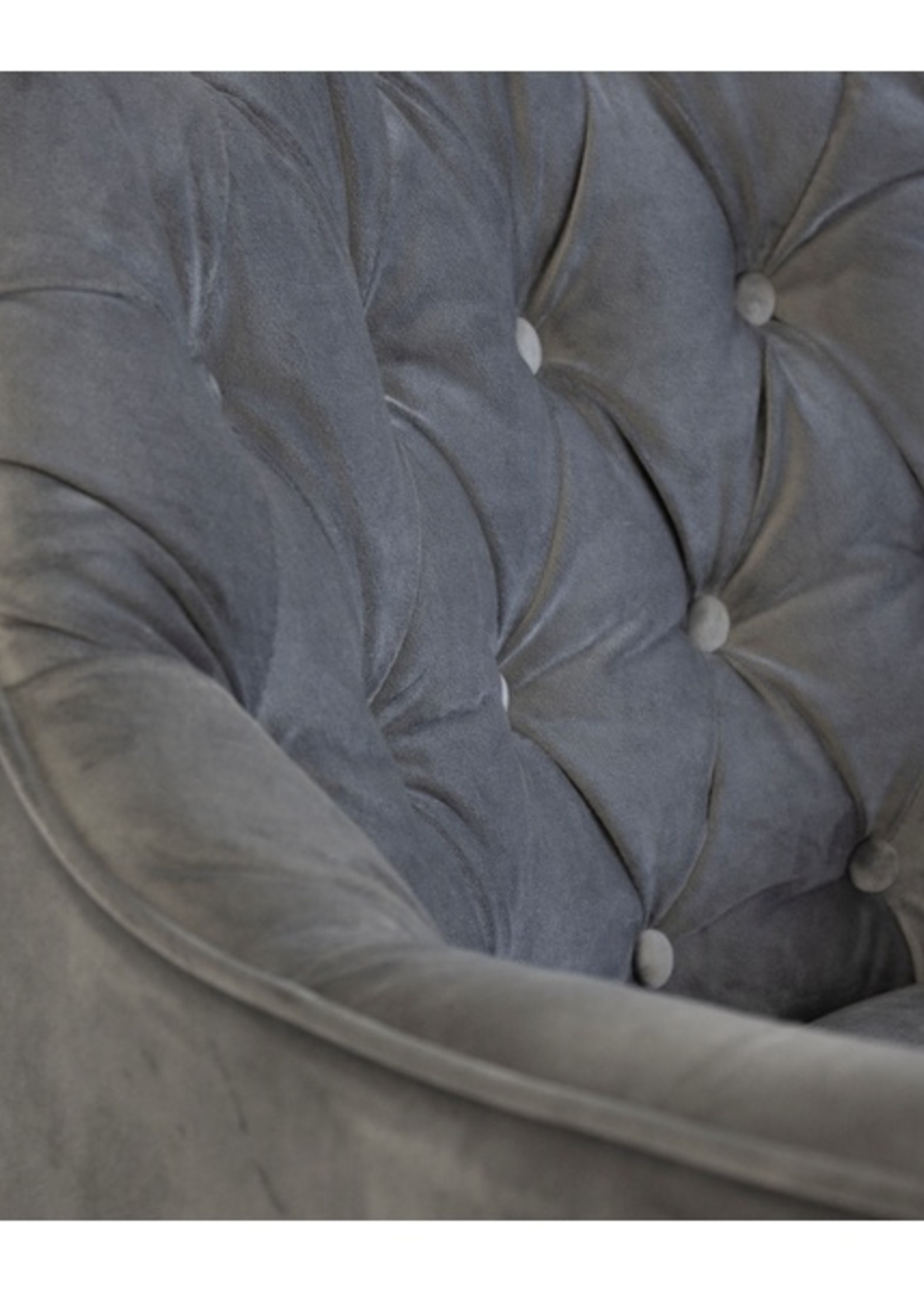 Mobital Ellington Velvet Armchair * Pewter