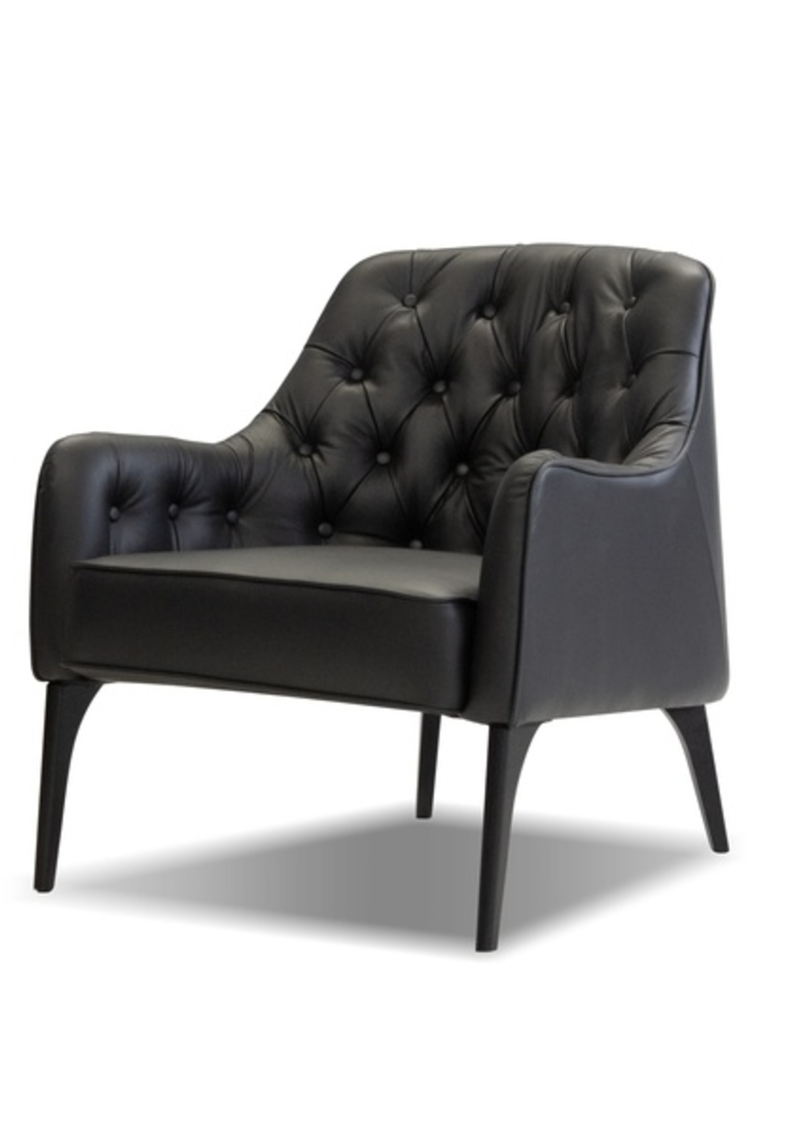 Ellington Leather Armchair * Black