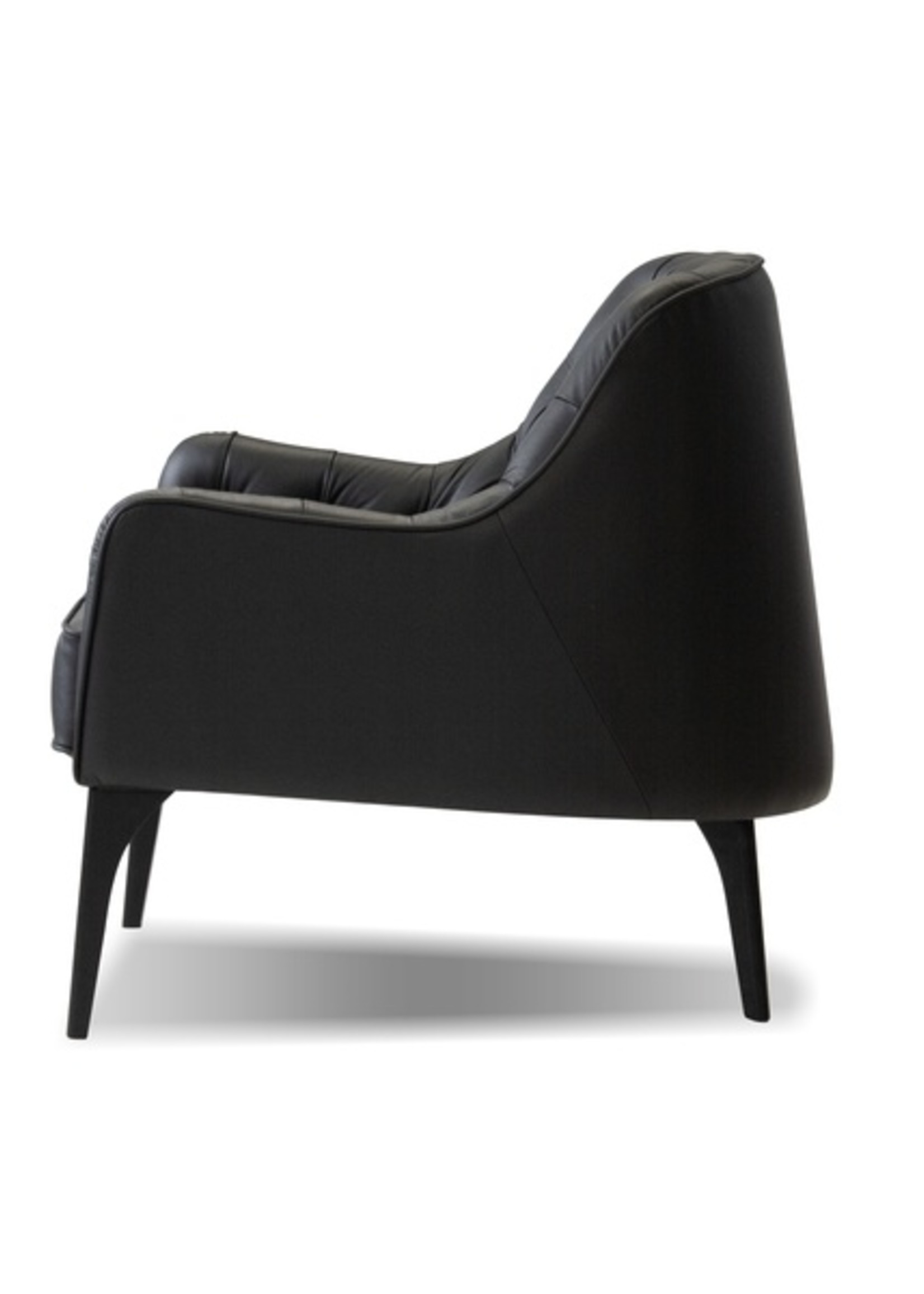 Ellington Leather Armchair * Black