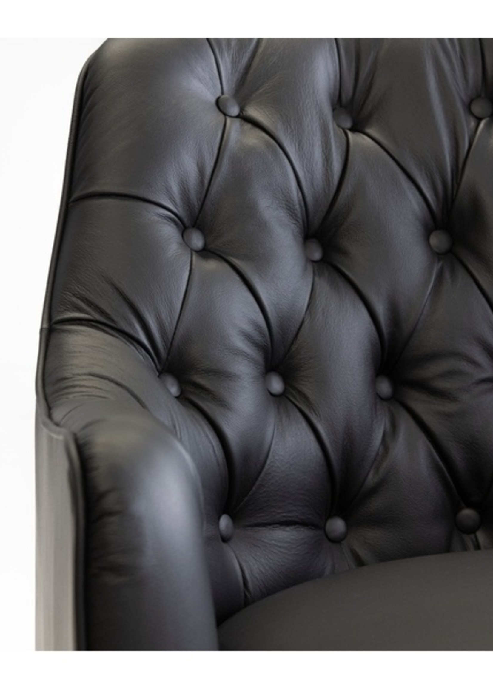 Ellington Leather Armchair * Black