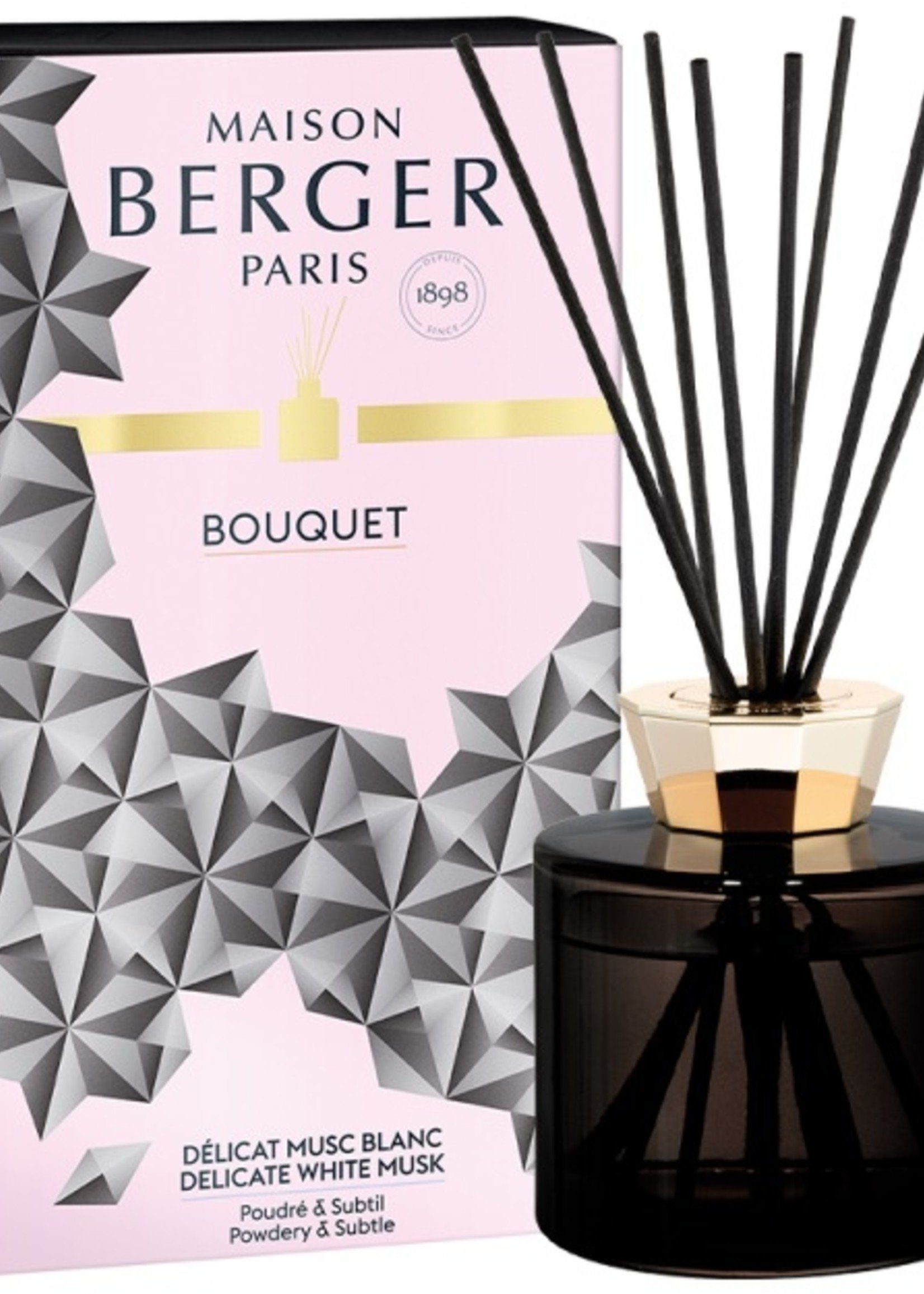 Maison Berger Lampe Berger Delicate White Musk Bouquet Kit