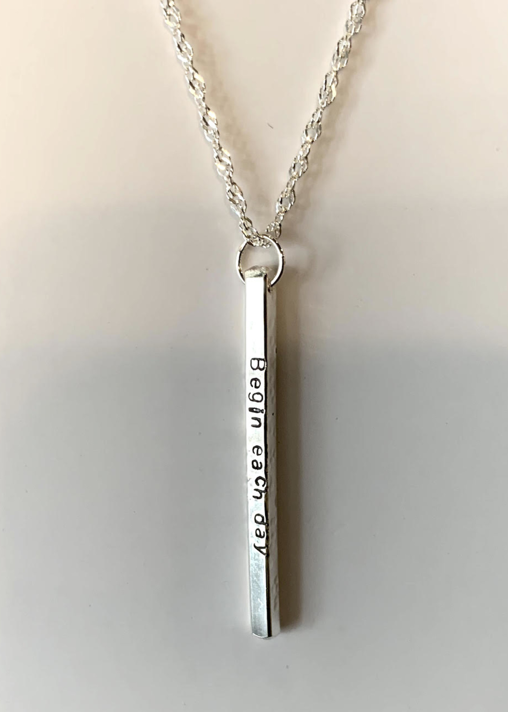 Elements Gallery Quote Necklace: "Gratitude"