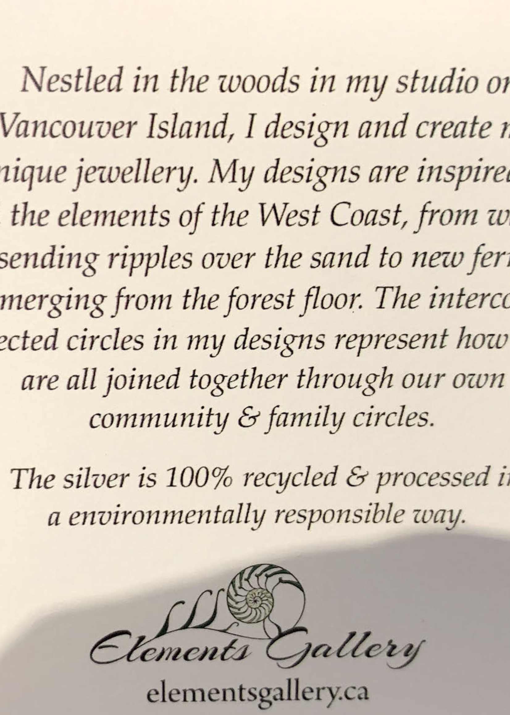 Elements Gallery "Friendship 2-Ring" Necklace