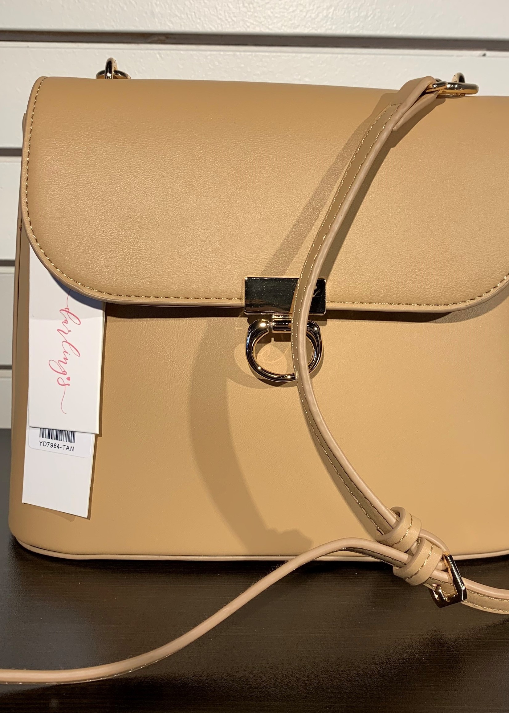 Darling Darling Retro Made Simple Should Bag - Tan