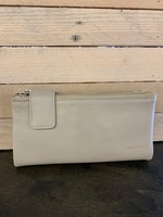 Nappa Evelyn Large Leather Wallet * Taupe