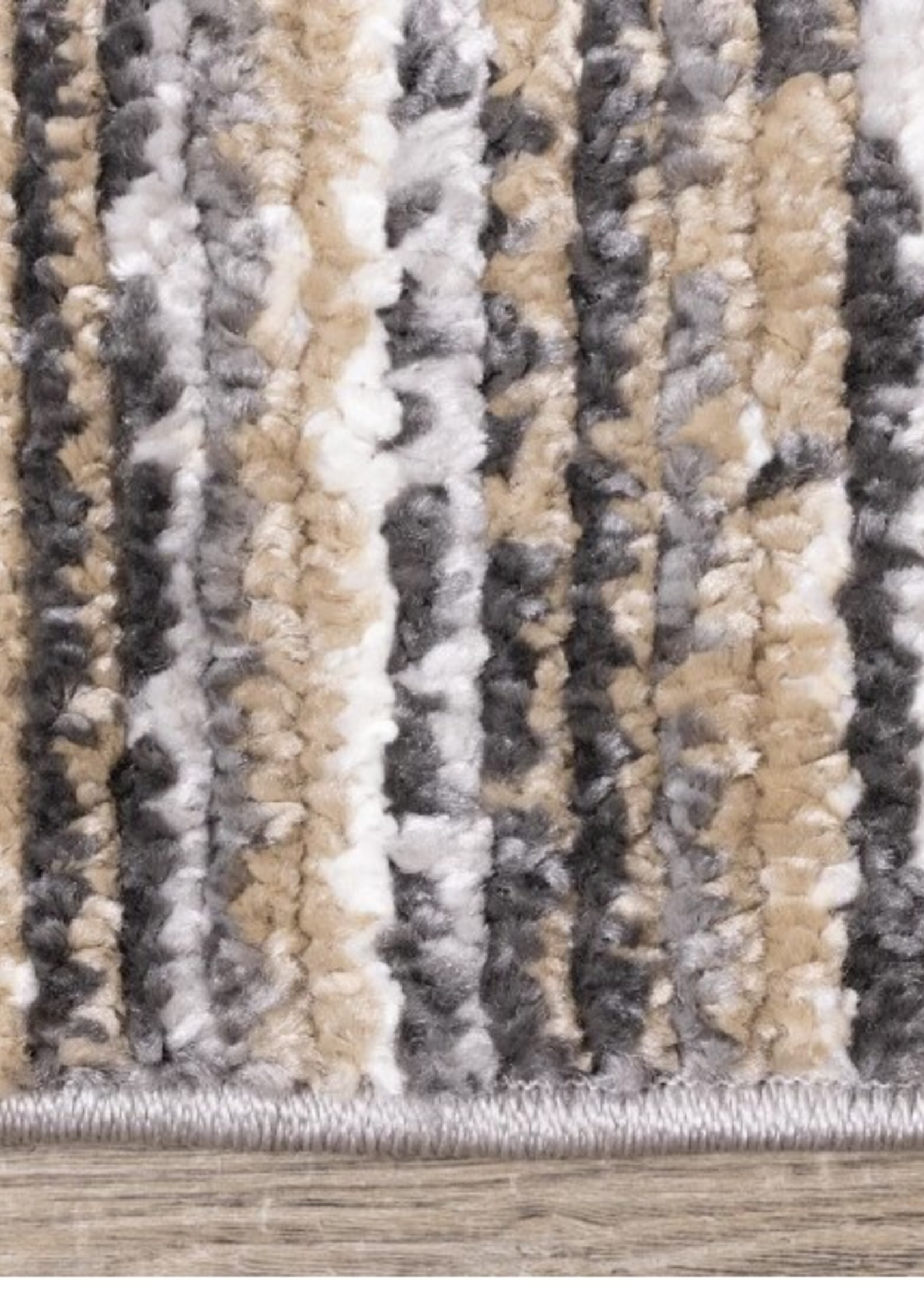 Calabar Area Carpet * Grey, Beige & White * 5'-3"x7'-7" * Several Other Sizes