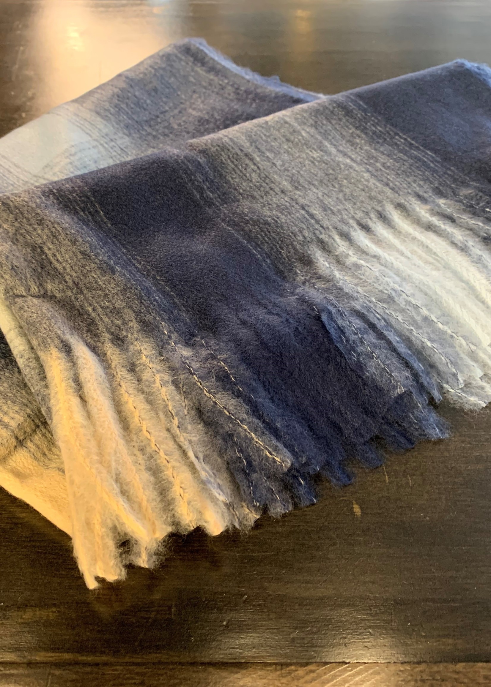 Mode Sabi Lana Scarf * 28"x80" * Blue