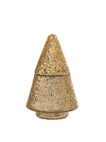 Indaba Shimmer Tree Candle * Medium * Gold