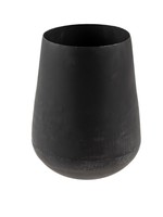 Indaba Bodie Vase * Large * Black Metal